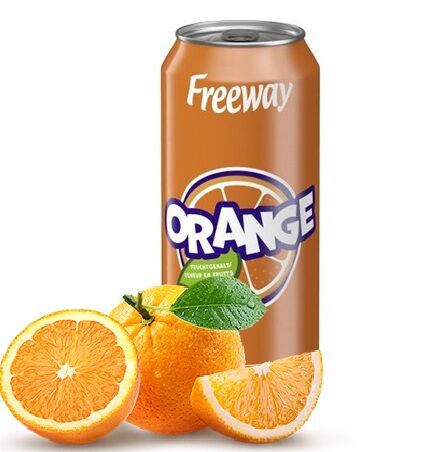 Limonáda Orange 330 ml Plech